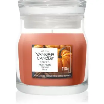Yankee Candle Spiced Pumpkin lumânare parfumată Signature