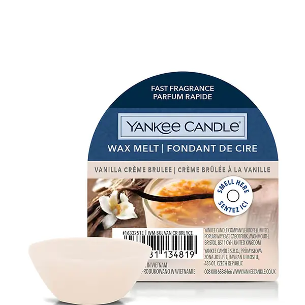 Yankee Candle Vanilla Creme Brulee Signature Wax Melt