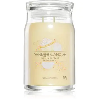 Yankee Candle Vanilla Cupcake lumânare parfumată Signature
