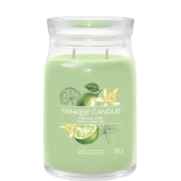 Yankee Candle Vanilla Lime Signature Large Jar