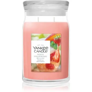 Yankee Candle White Strawberry Bellini lumânare parfumată