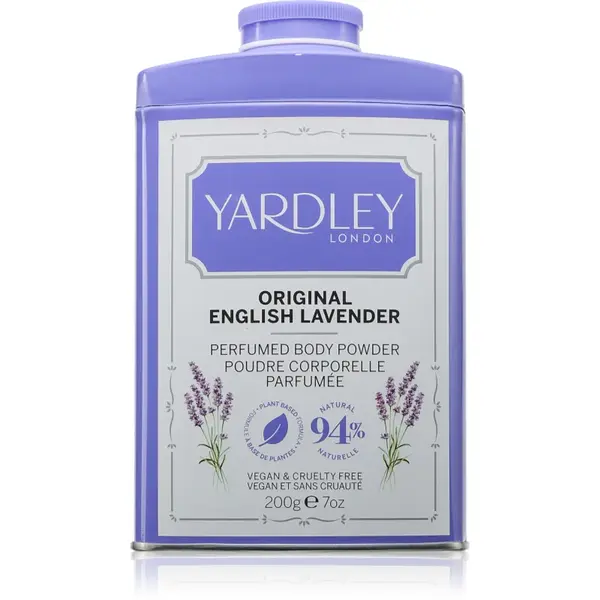 Yardley English Lavender pudră parfumată 200 g