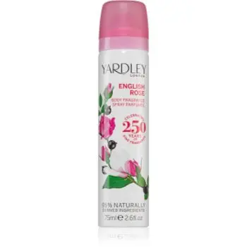 Yardley English Rose deodorant spray