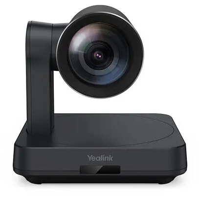YEALINK Camera video videoconferinte Yealink 1206662, UVC84, 4K, 12xUSB, PTZ, UVC84 BLK, pentru incaperi medii si mari, Negru
