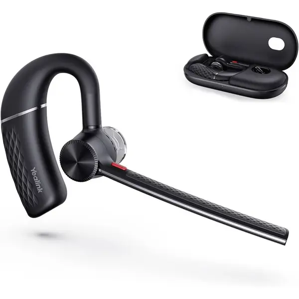 YEALINK Casca fara fir, Yealink Earphone BH71, Negru