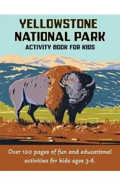 Yellowstone National Park Activity Book for Kids 3-6 - Wilderkind Books