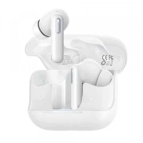 Yesido Casti True Wireless Yesido TWS34, Bluetooth, ANC, Alb
