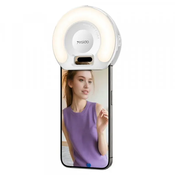 Yesido Selfie Light Yesido DH13, Universal, Alb