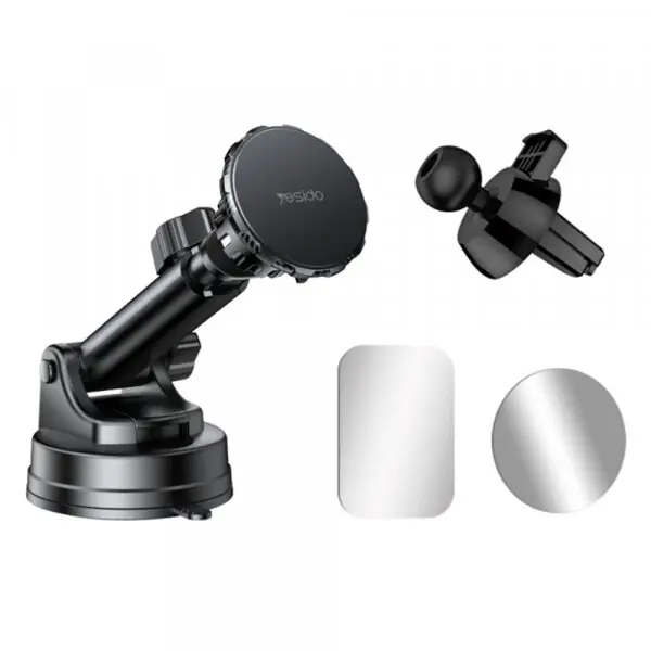 Yesido Suport Auto Magnetic Yesido C160, Universal, Negru