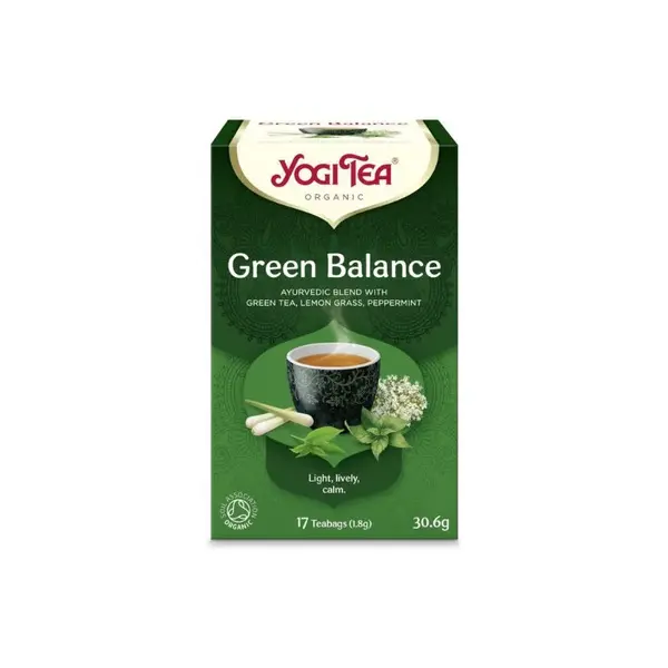 Yogi Tea Ceai echilibru verde, 17 plicuri