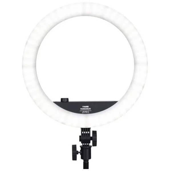 Yongnuo Lampa circulara Yongnuo YN408 208LED-uri cu temperatura de culoare reglabila 3200-5500K