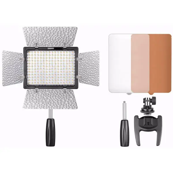 Yongnuo Lampa foto-video Yongnuo YN160 III, 192 LEDuri CRI 95, 5500K, Negru