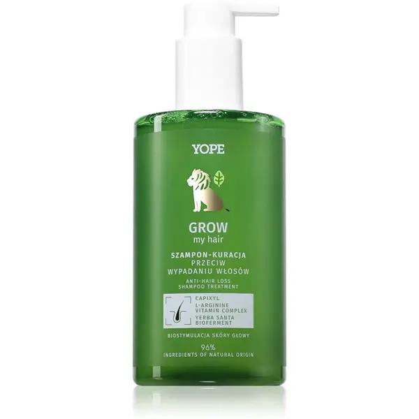 Yope Grow My Hair Șampon împotriva căderii părului 300 ml