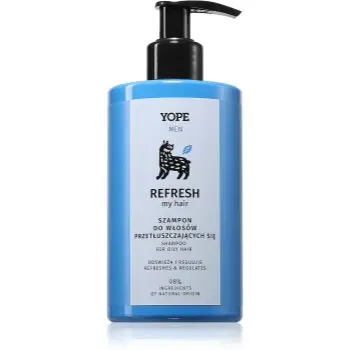 Yope Men Refresh My Hair șampon pentru păr gras pentru barbati