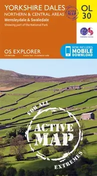 Yorkshire Dales Northern & Central. August 2016 ed, Sheet Map/Ordnance Survey