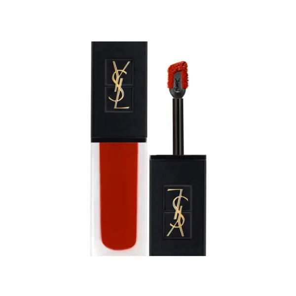 YSL Ruj lichid Tatouage Couture Velvet Cream cu efect mat Tester Volum 211 Chill Incitement