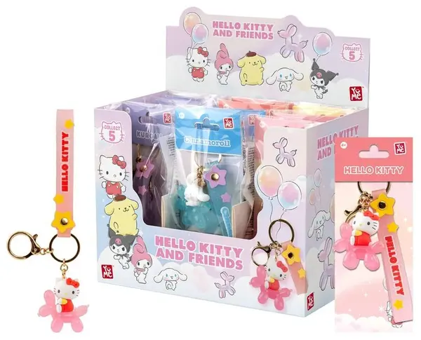 YuMe Animation: Sanrio - Hello Kitty, Baloon Series, sortiment