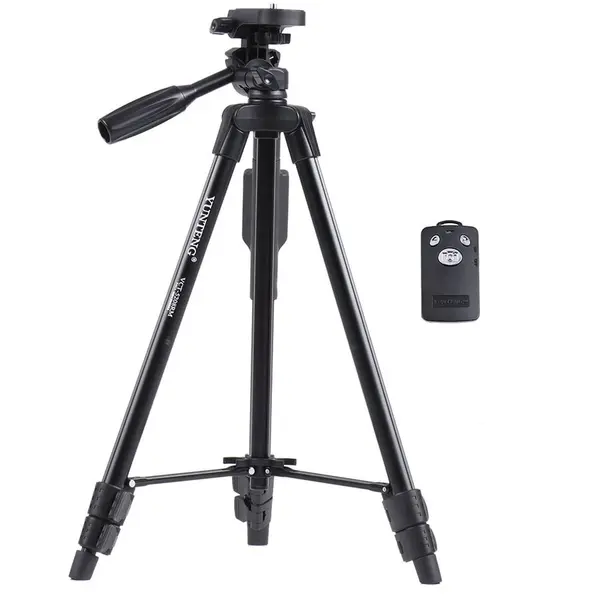 Yunteng Trepied Yunteng VCT-5208 cu suport telefon si telecomanda