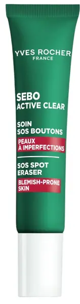 Yves Rocher, gel pentru coșuri Sebo Active SOS, 10 ml