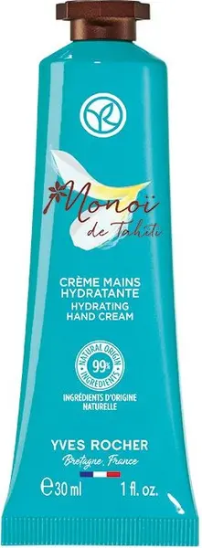 Yves Rocher Monoi Cremă de mâini, 30 ml
