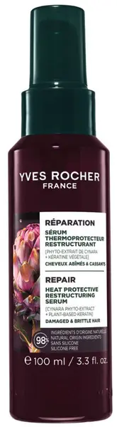 Yves Rocher Reparație, ser termoprotector pentru păr, 100 ml