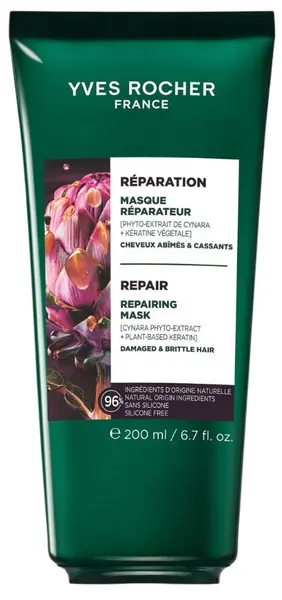 Yves Rocher Reparation Mască pentru refacerea părului, 200 ml