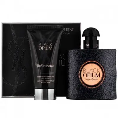 Yves Saint Laurent – Black Opium Eau De Parfum 50ml + Body Lotion 50ml