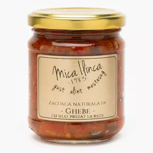 Zacuscă Naturală de Ghebe, 200g | Mica Ilinca