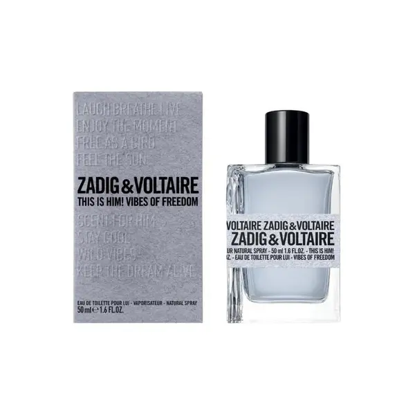 Zadig & Voltaire This is Him Vibes of Freedom EDT Volum 50 ml