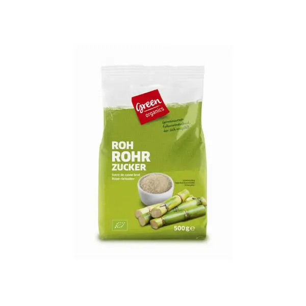 Zahar brut din trestie bio 500g Green Organics