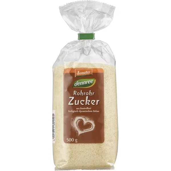 Zahar brut din trestie Demeter, eco - 500 g
