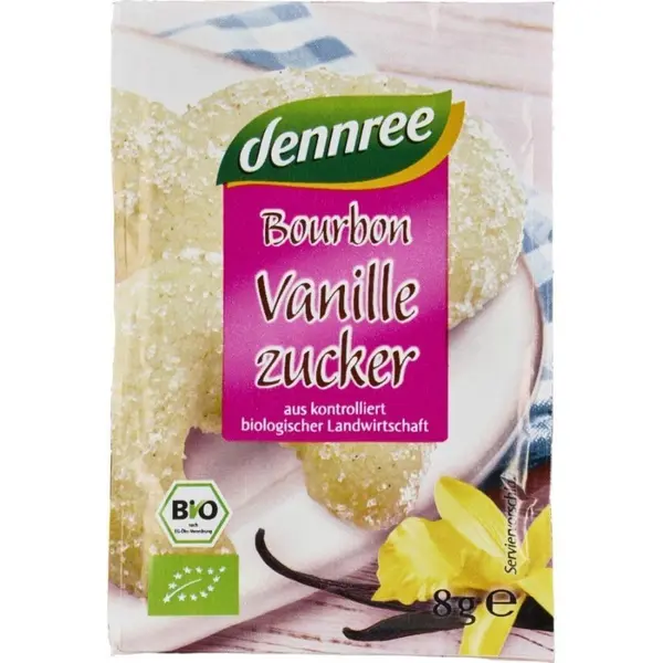 Zahar vanilat Bourbon 4x8g, eco - 32 g