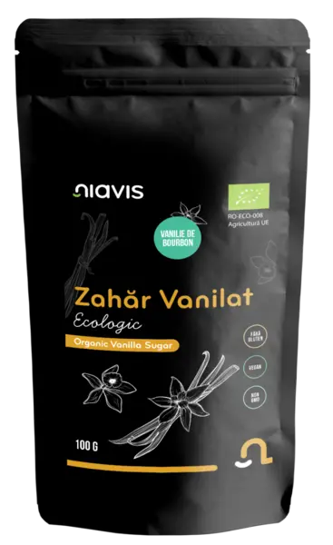 Zahar vanilat ecologic, 100g, Niavis
