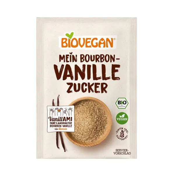 Zahar vanilie bourbon integral fara gluten, eco - 4 xg