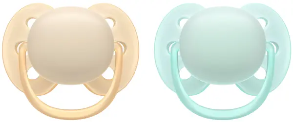 Zalăgăli Philips Avent - Ultra moi, 0-6 luni, 2 bucăți, pastelate