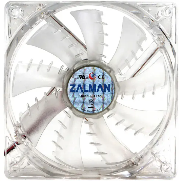 Zalman Ventilator Pentru Carcasa Zalman Pc Case Fan Zm-F3 Blue LED (Shark Fin) 120mm
