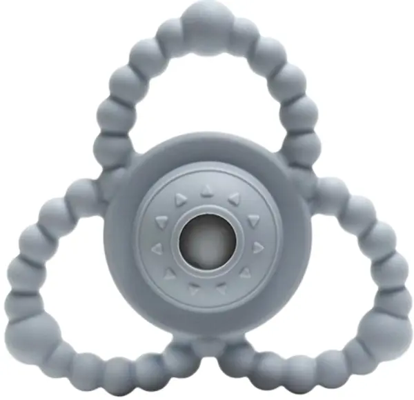 Zdrănitoare din silicon Lorelli Premium - Grey