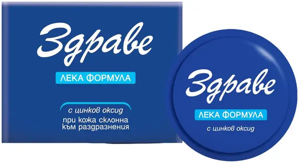 Zdrave Cremă cu oxid de zinc, formulă ușoară, 40 g