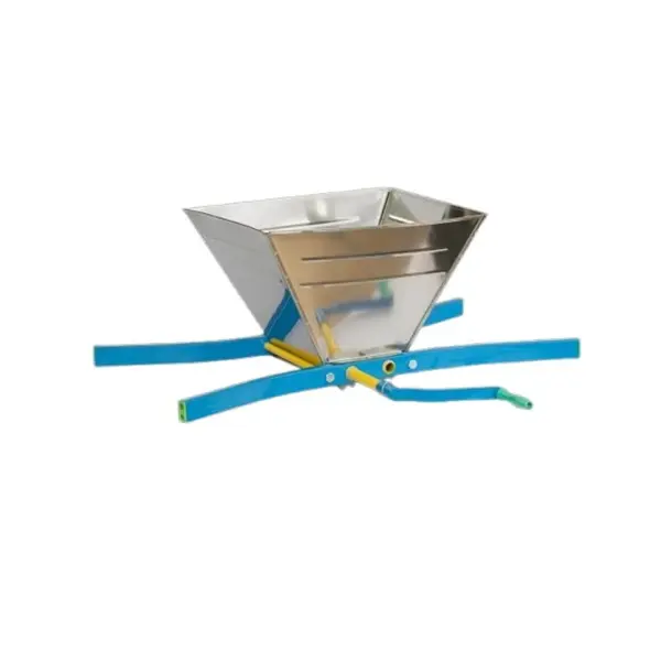 Zdrobitor manual de struguri, cuva inox 20l, 300 Kg/h, Produs in Romania