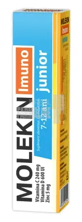 Zdrovit Molekin Imuno Junior 7-12 ani 20 comprimate efervescente