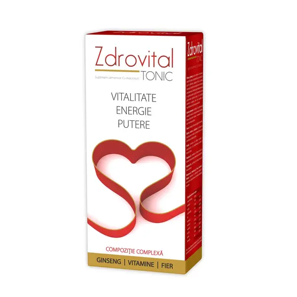 Zdrovital Tonic, 500 ml, Natur Produkt Plus de Energie, vitalitate si putere