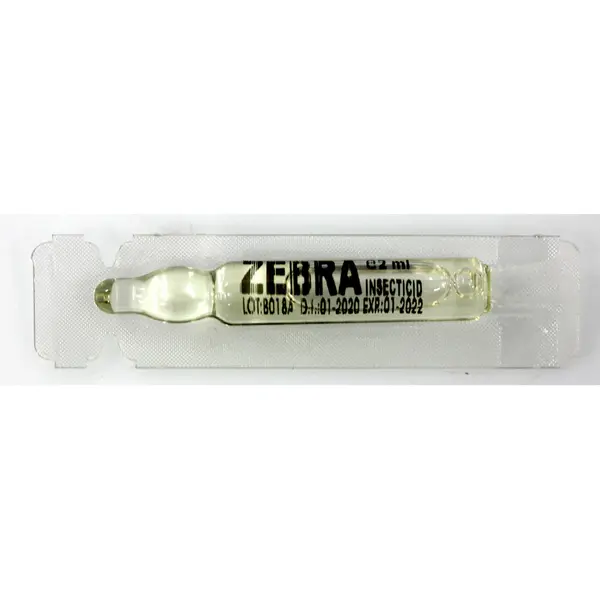 Zebra 2 ml, insecticid de contact, Globachem, grau (plosnita cerealelor), cartof (gandacul de Colorado), mar (viermele merelor) - Default Title