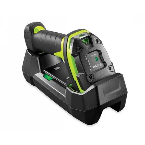 ZEBRA Cititor Cod Bare Zebra LI3678-SR3U42A0S1W, 1D, LED, Bluetooth, WiFi, Negru/Verde