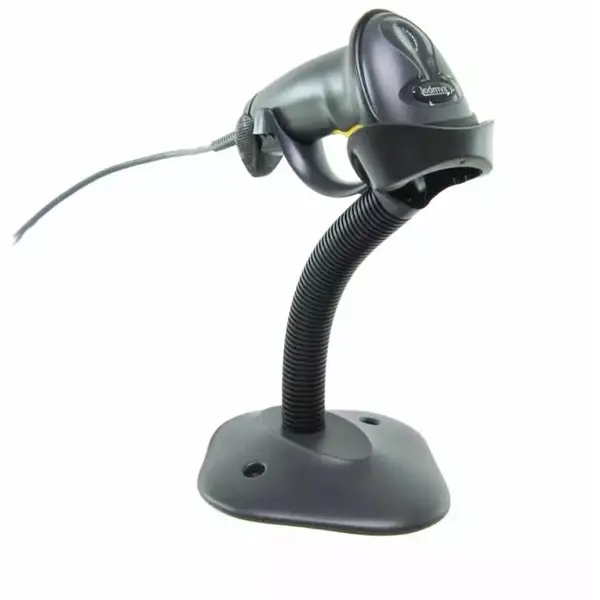 ZEBRA Cititor coduri de bare Motorola Symbol LS2208, 1D, USB, stand, negru