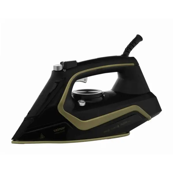 ZELMER Fier de calcat Zelmer Zir 2620 GoldenGlide 2600W, Ceramica, Negru