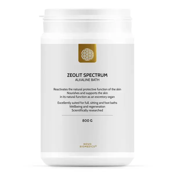 Zeolit Spectrum sare baie alcalina, 800g, Novo Biomedics