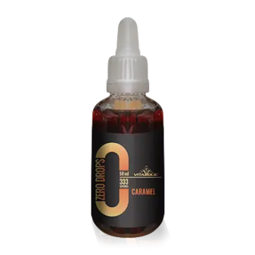 Zero Drops Caramel, 50ml, Vitabolic