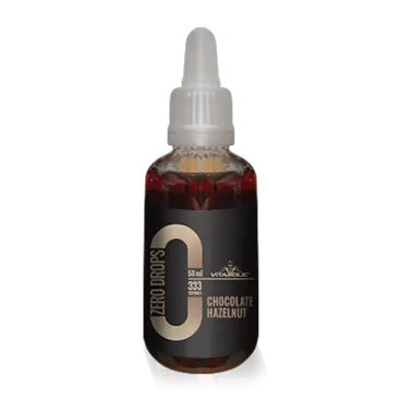 Zero Drops Chocolate Hazelnut, 50ml, Vitabolic