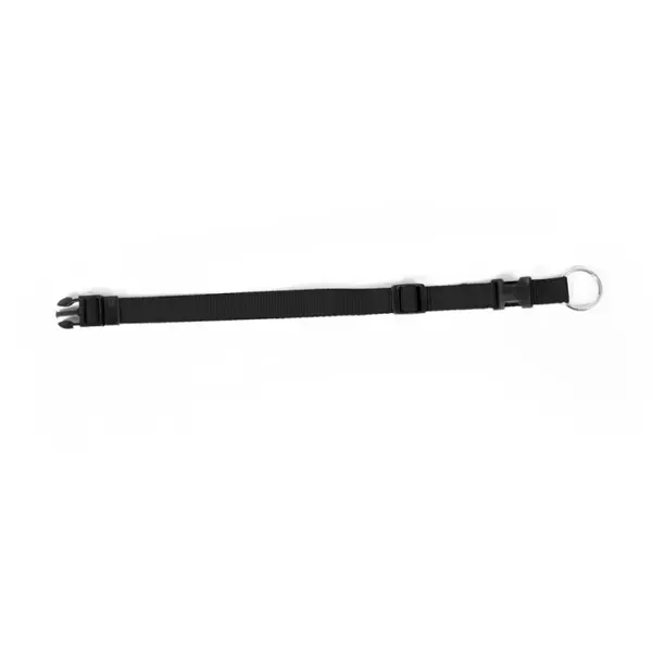 Zgarda chinga reglabila Trixie Neagra M-L 35 - 55 cm 20 mm