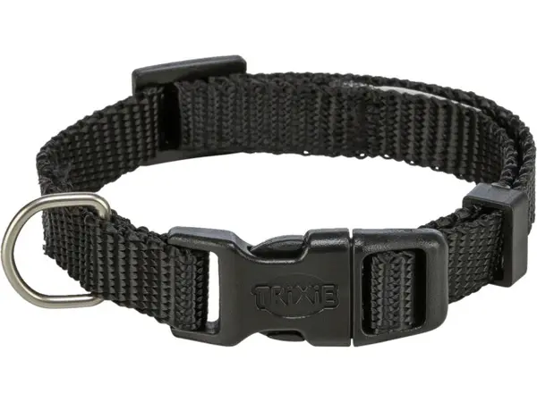 Zgarda pentru caini Premium Neagra XS-S 22 - 35 cm 10 mm